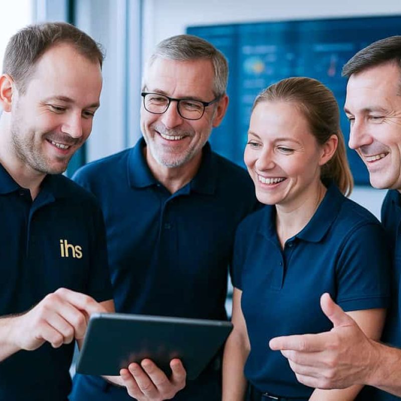 Bauplan Teambesprechung Arbeitsschutz