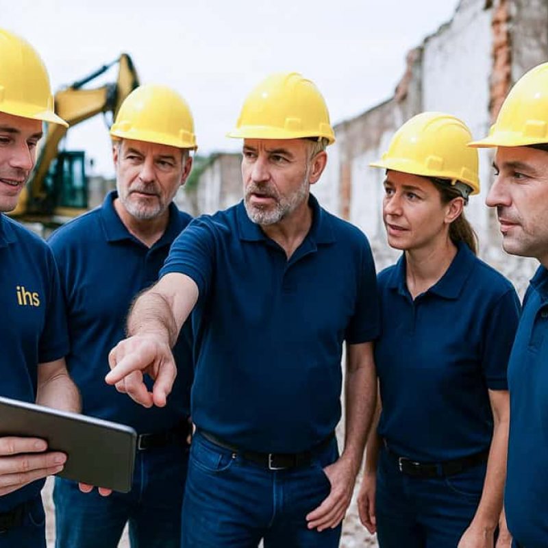Projektbesprechung-Bauplan-Arbeitssicherheit Projektbesprechung Bauplan Arbeitssicherheit