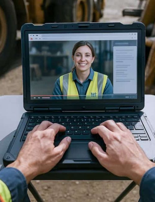 Virtuelle Schulung Baustelle Sicherheit