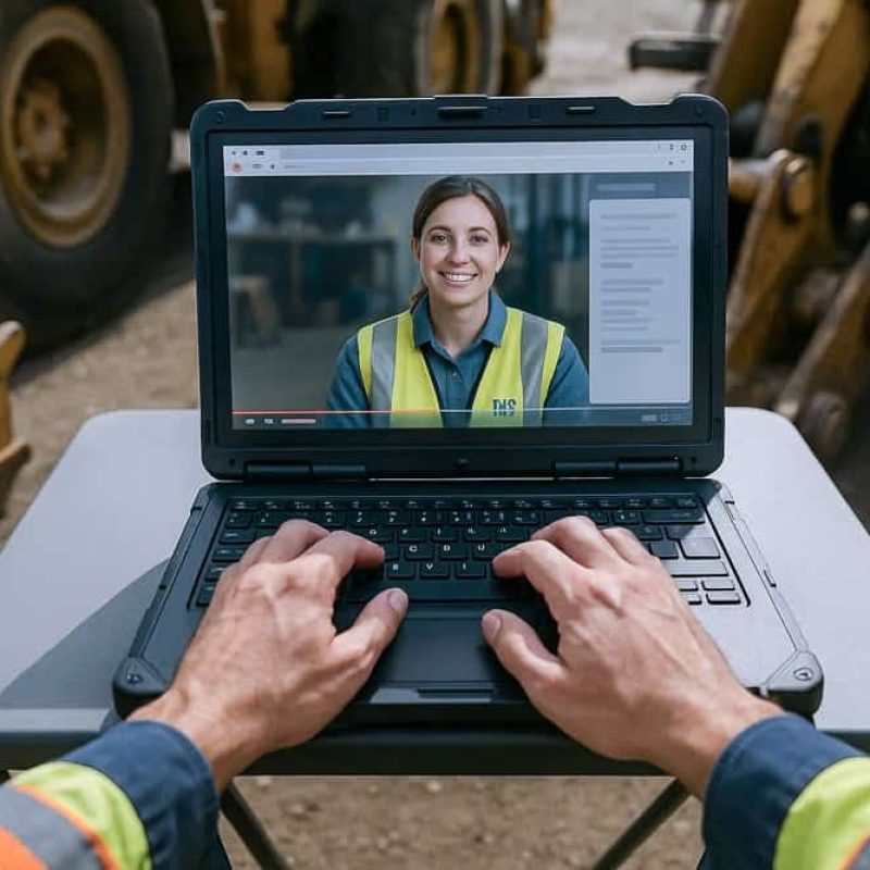Virtuelle Schulung Baustelle Sicherheit