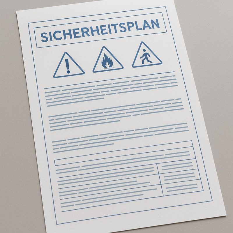 sicherheitsplan